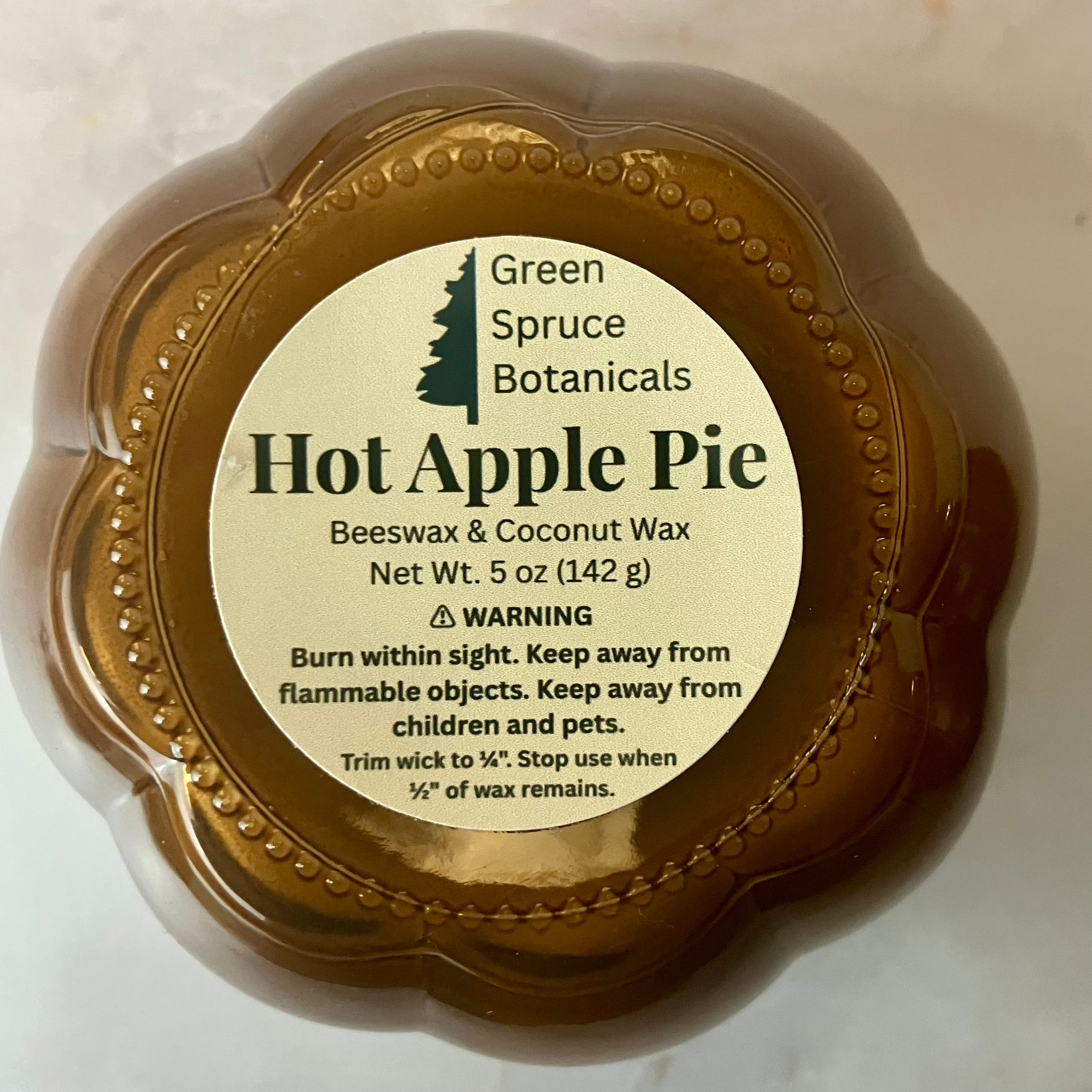 Hot Apple Pie Pumpkin Jar