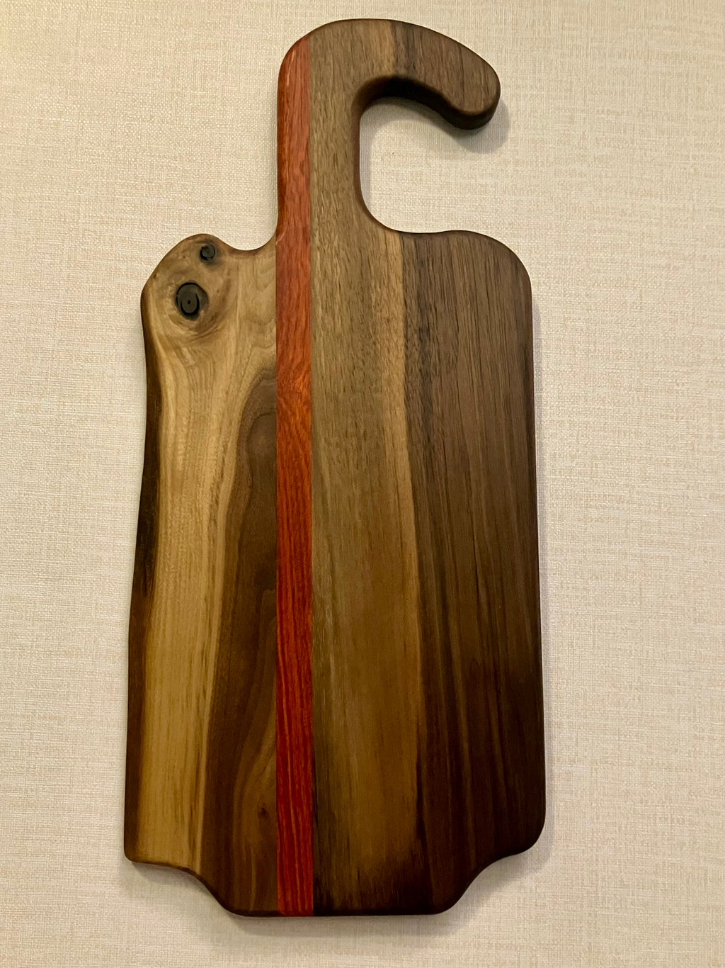 Heritage Live Edge Walnut & Padauk Serving Board – Green Spruce Botanicals