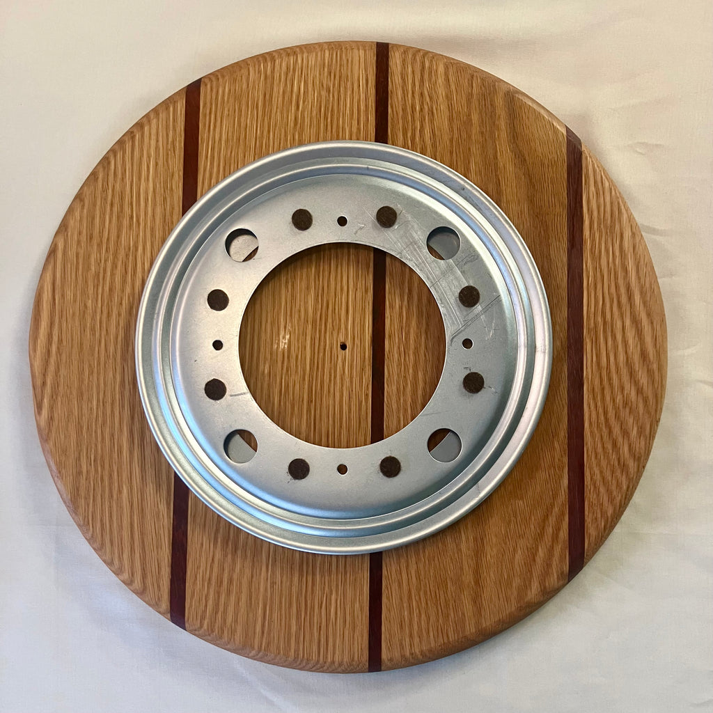 Copper Ridge Red Oak Lazy Susan