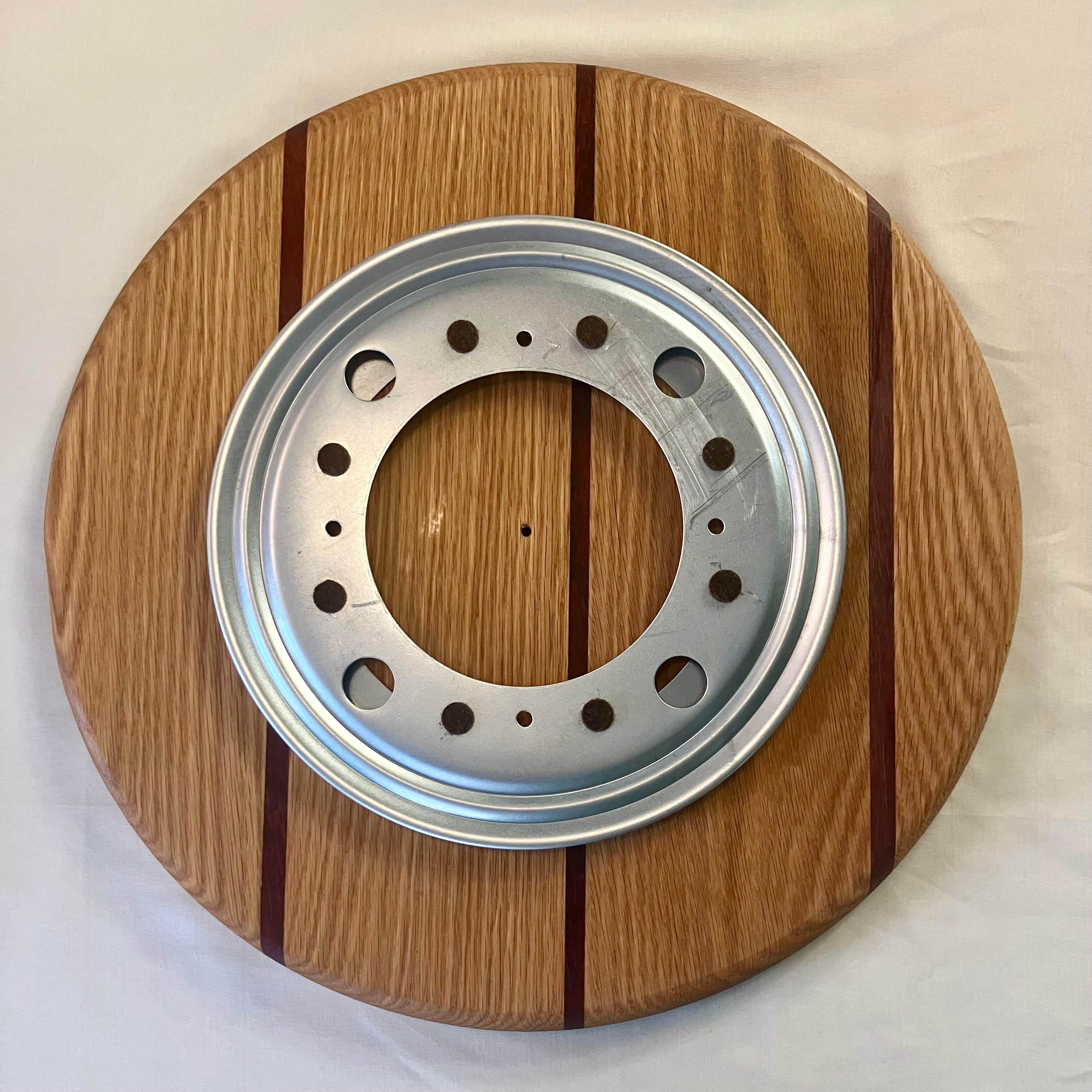 Copper Ridge Red Oak Lazy Susan