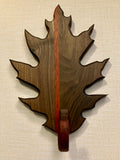 Heritage Walnut & Padauk Maple Leaf Serving Board