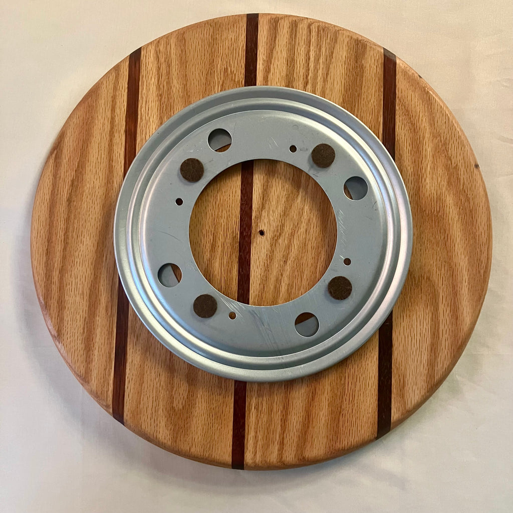 Copper Ridge Red Oak Lazy Susan