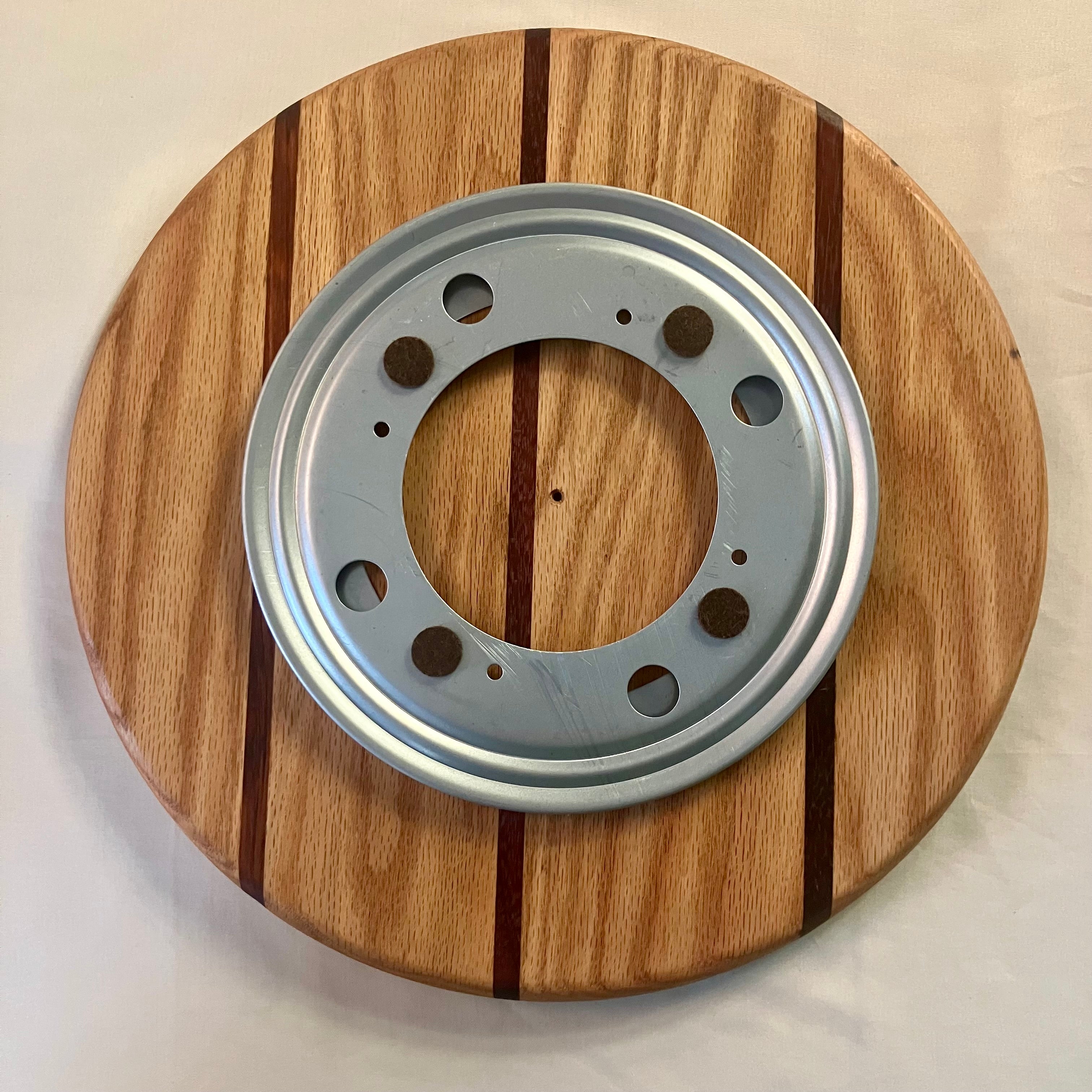 Copper Ridge Red Oak Lazy Susan