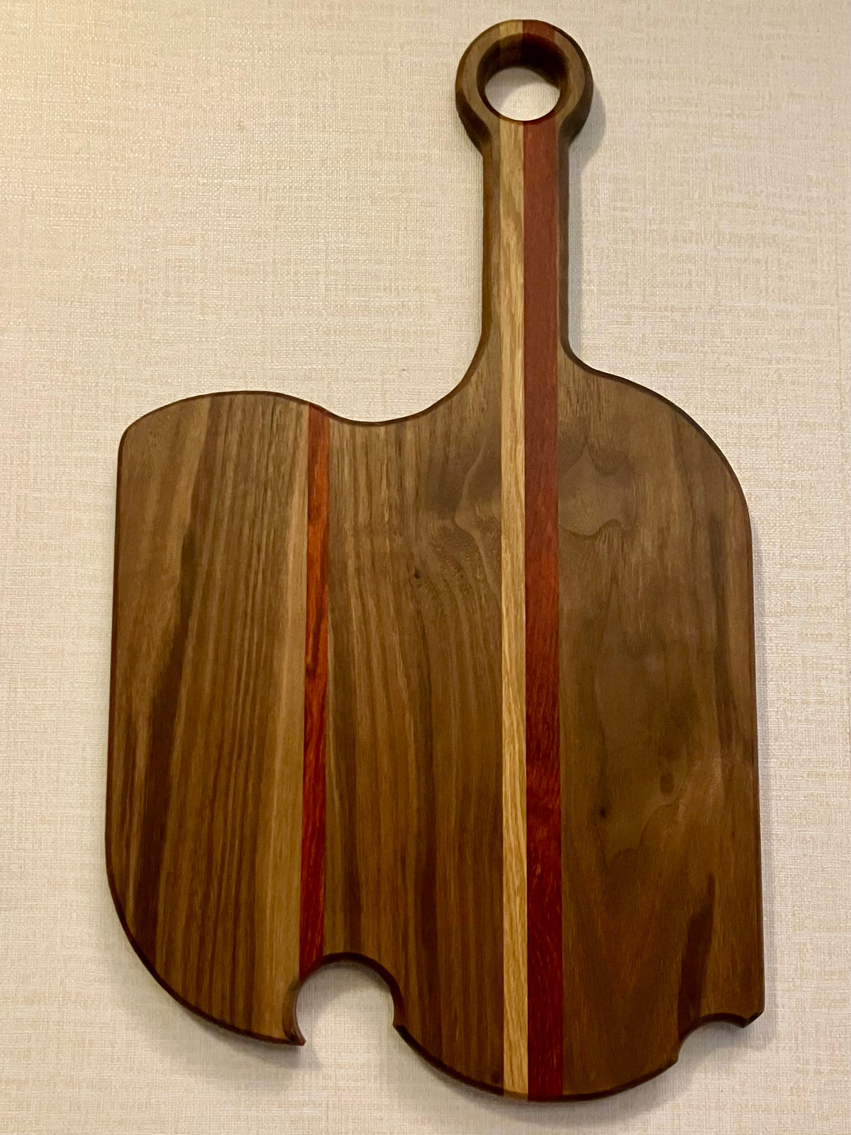 Heritage Walnut, Padauk & Oak Serving Board