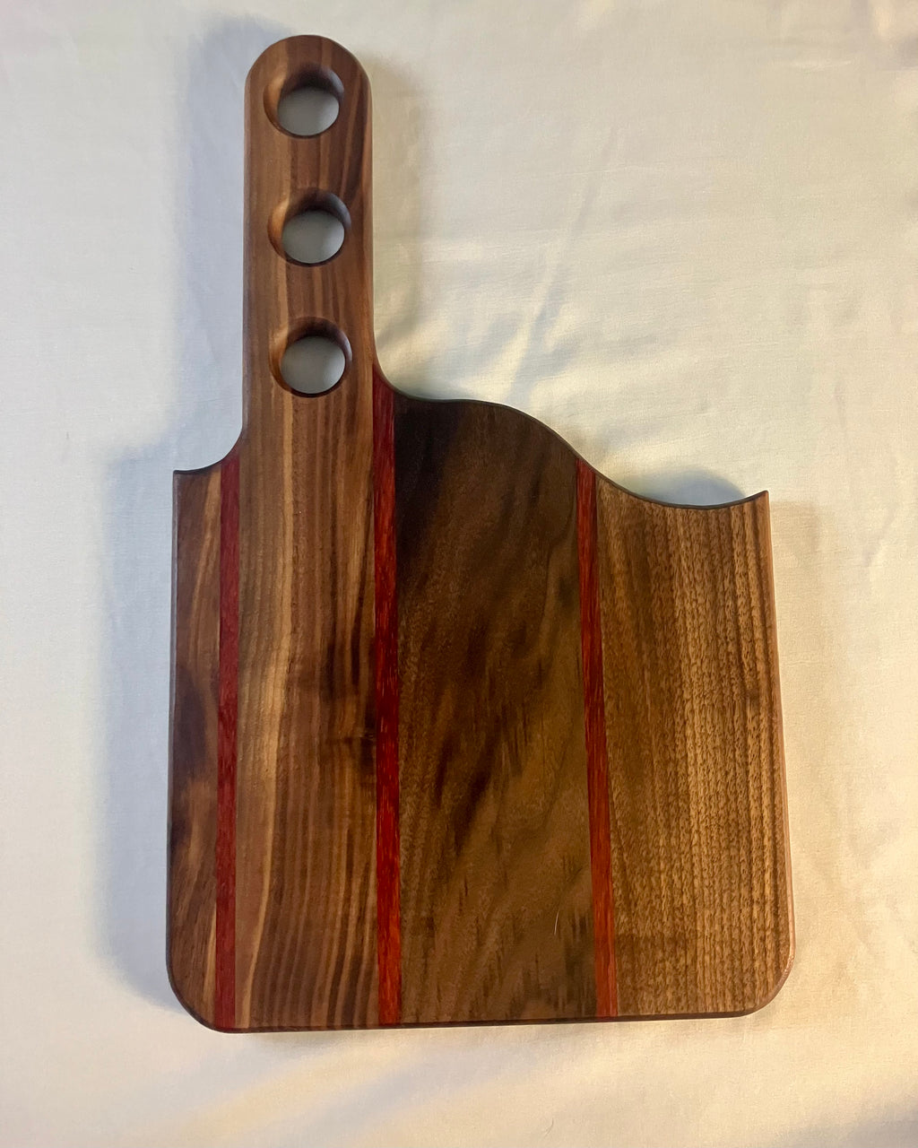 Heritage Walnut Paddle Serving Board