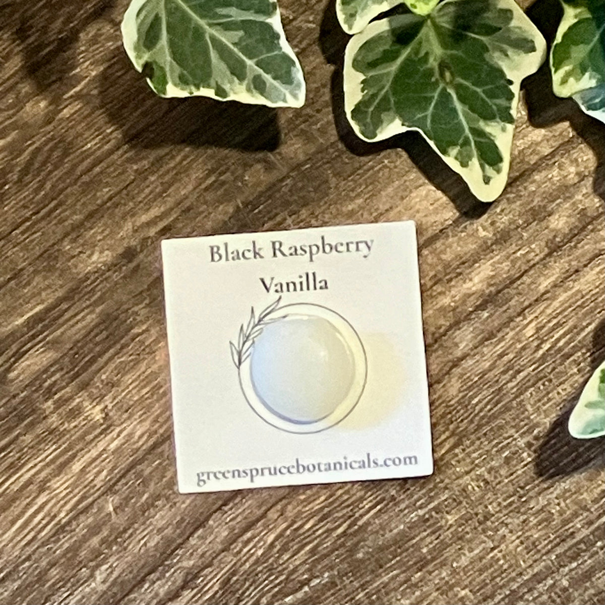 Complimentary Scent Card