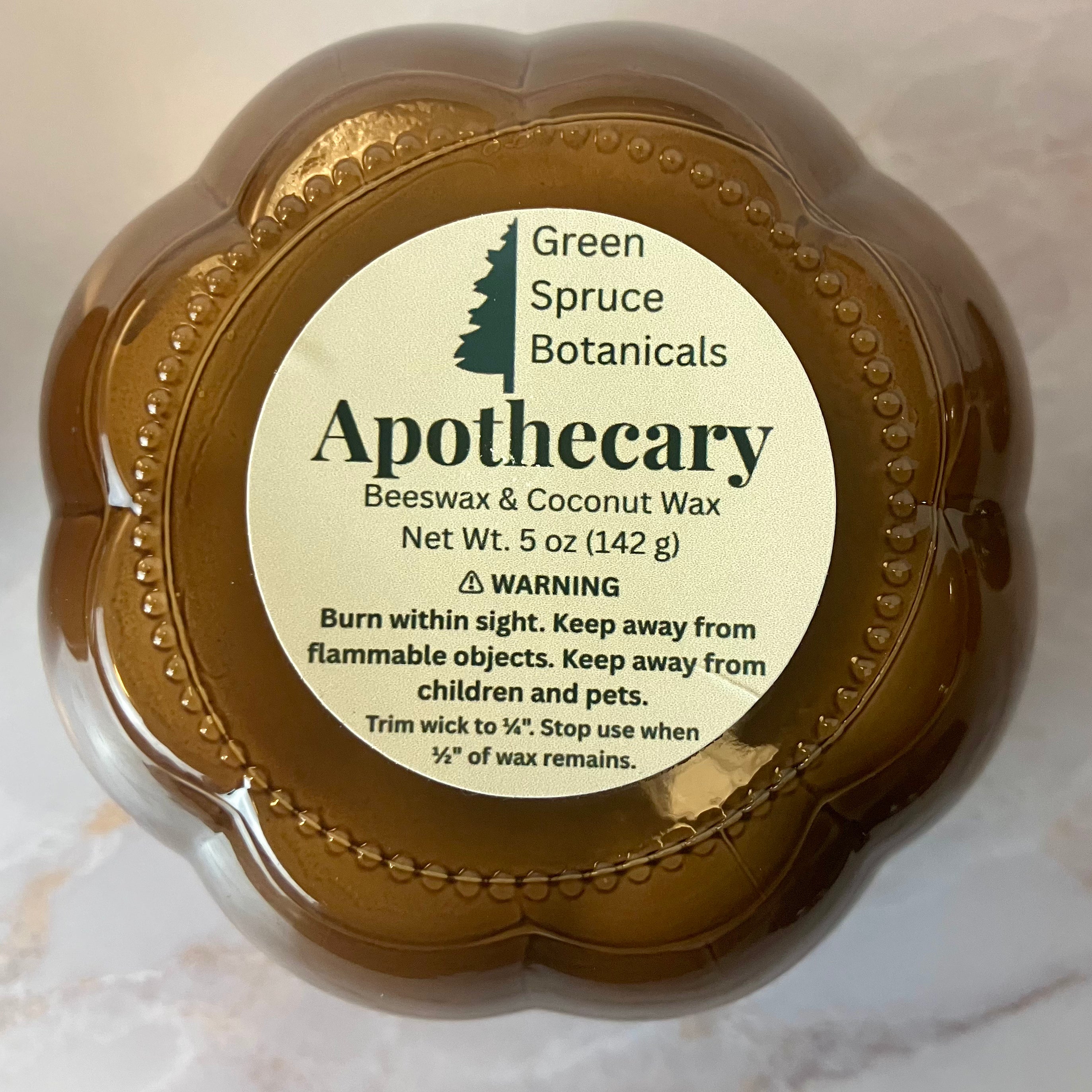Apothecary Pumpkin Jar
